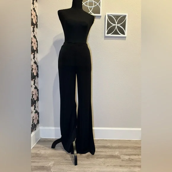 Slinky High-Rise Flare Pants Size M - Picture 8 of 11